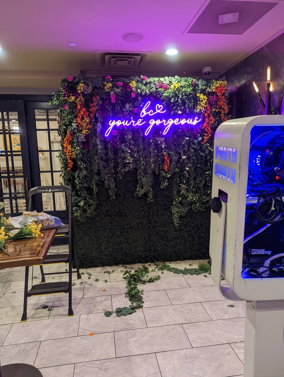 mitzvah photo booth rental