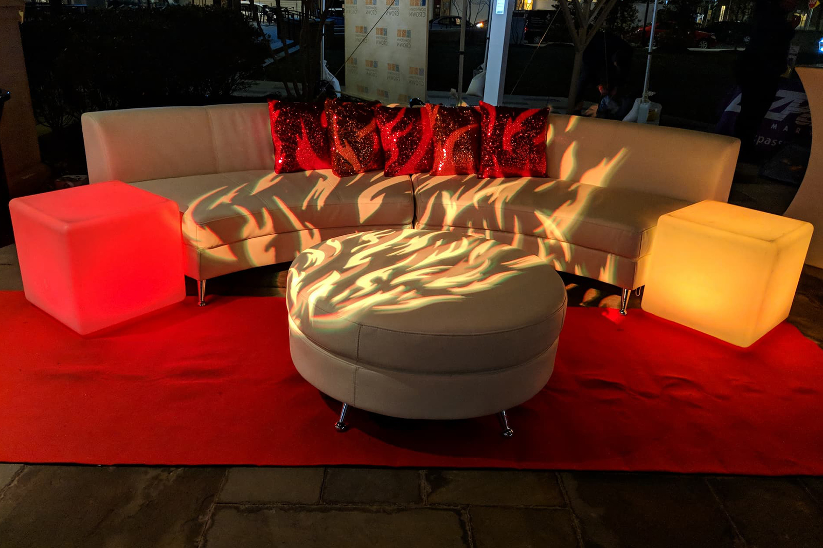 maryland charity event lounge furniture