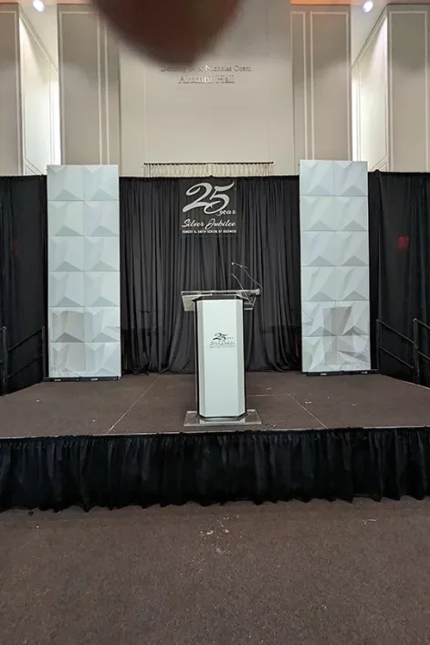 stage set up rental maryland