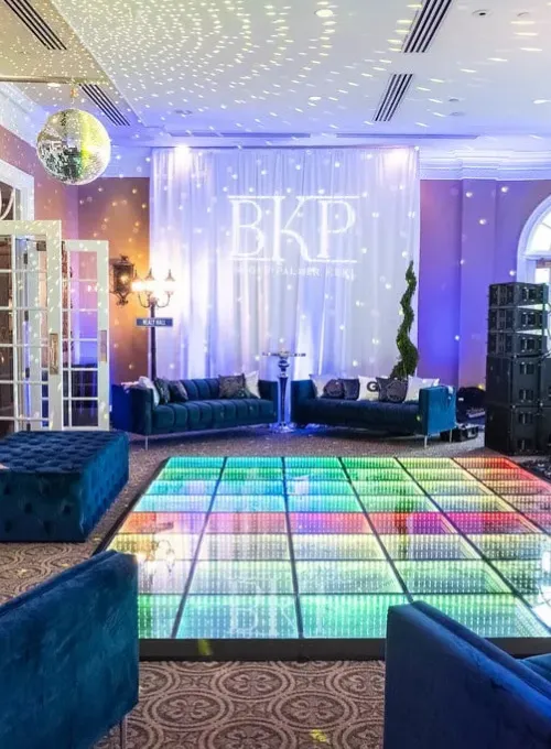 LED dance floor rentals