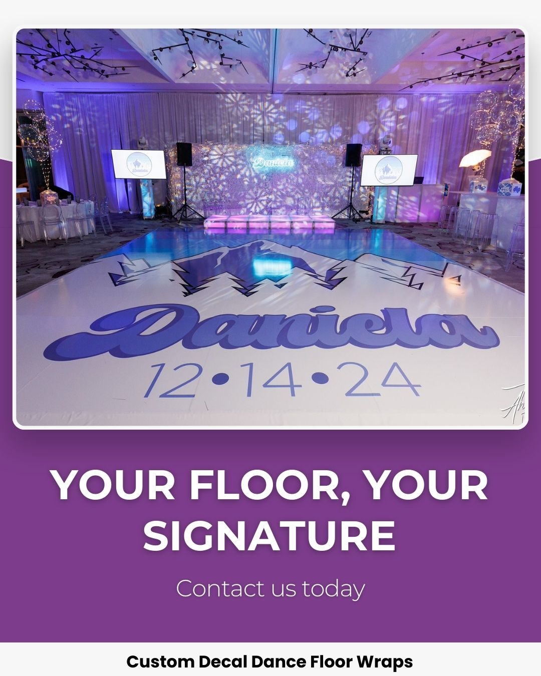 DC Dance Floor Wraps