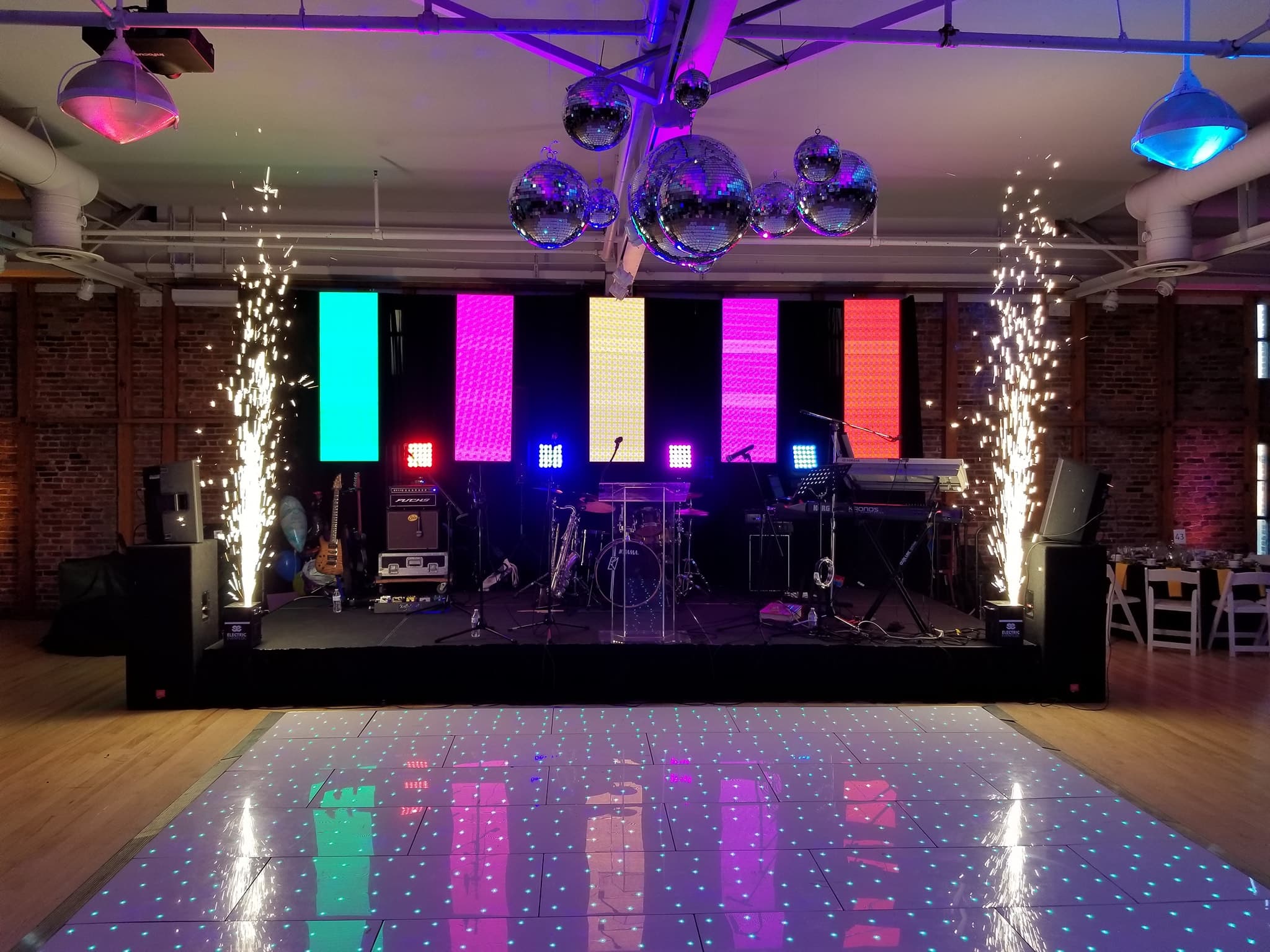 DC LED Dance Floor Rentals